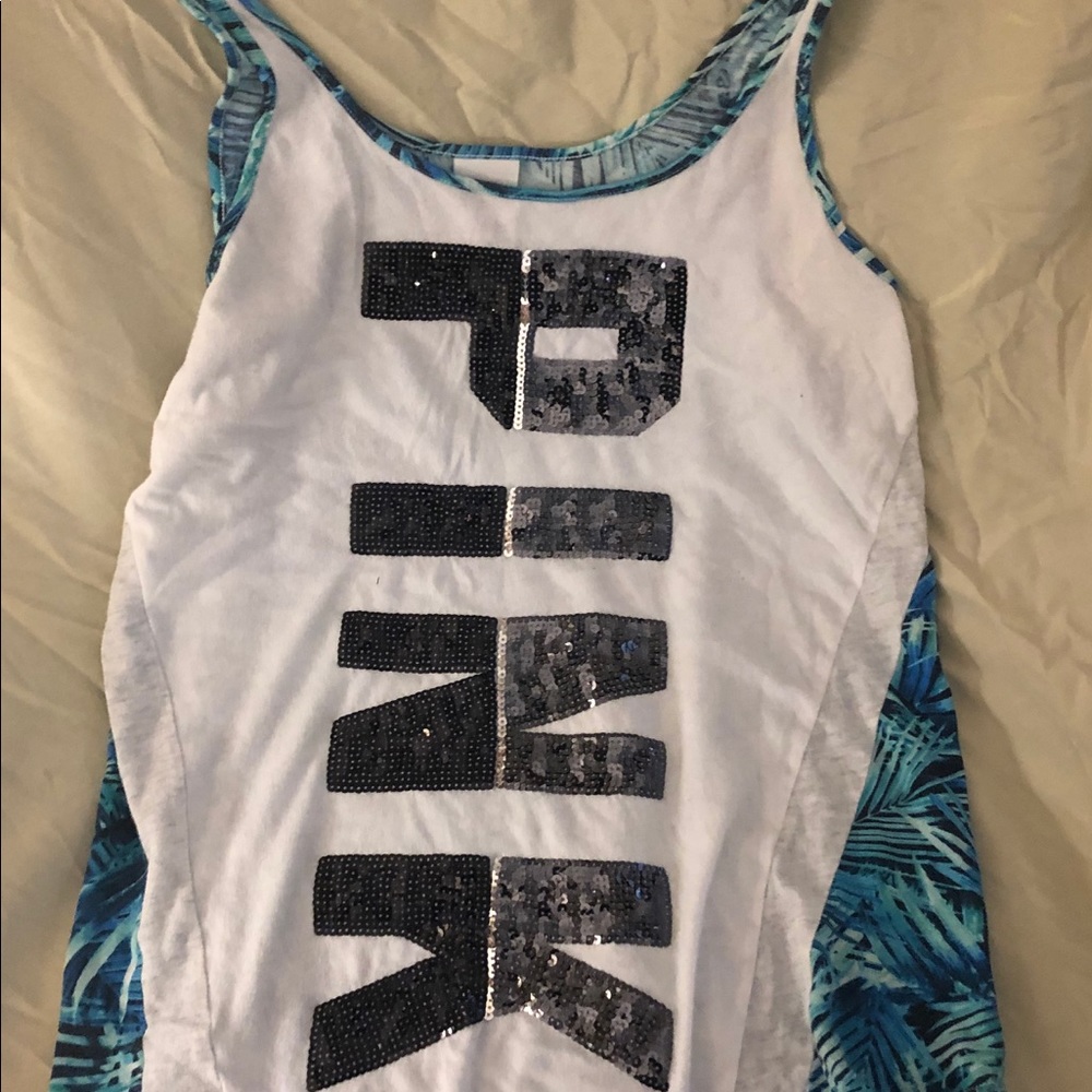 pink, victoria’s secret tank top